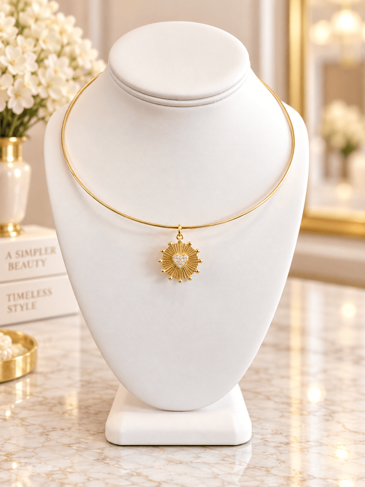 Embossed Heart Pendant Embossed Heart Pendant Pendant Bar
