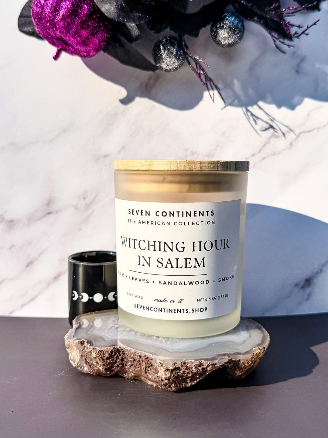 Seven Continents Witching Hour in Salem Candle Seven Continents Witching Hour in Salem Candle Candle