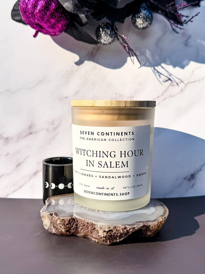 Seven Continents Witching Hour in Salem Candle Seven Continents Witching Hour in Salem Candle Candle