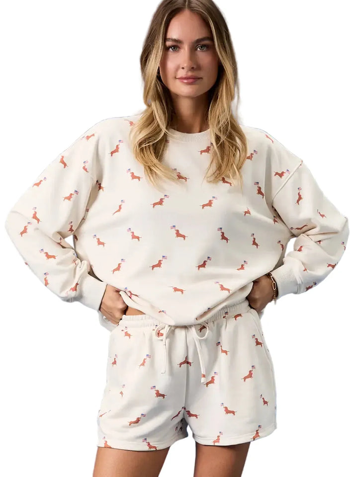 Patriotic Pup Dachsund Sweatshirt