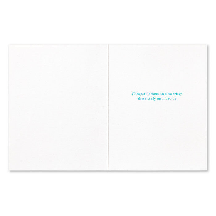 You Two Are Together In The Stars Wedding Card