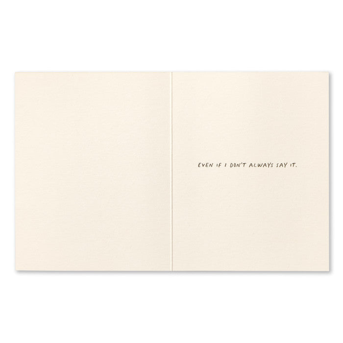 Love You Dad Father's Day Card