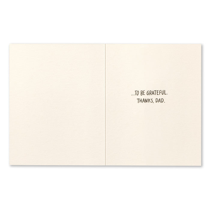 You Give Me So Many Reasons Father's Day Card
