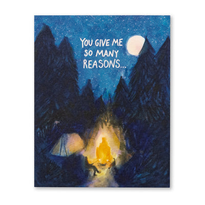 You Give Me So Many Reasons Father's Day Card