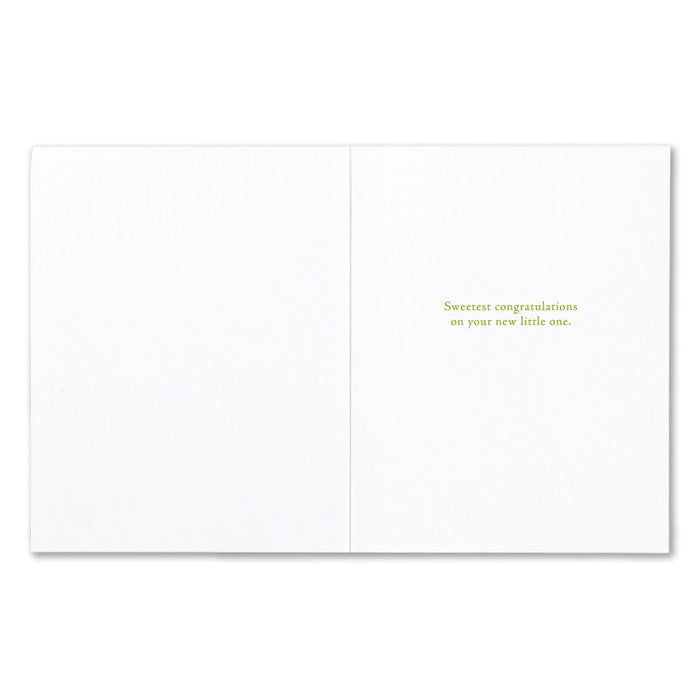 Great Things Have Small Beginnings Baby Shower Card