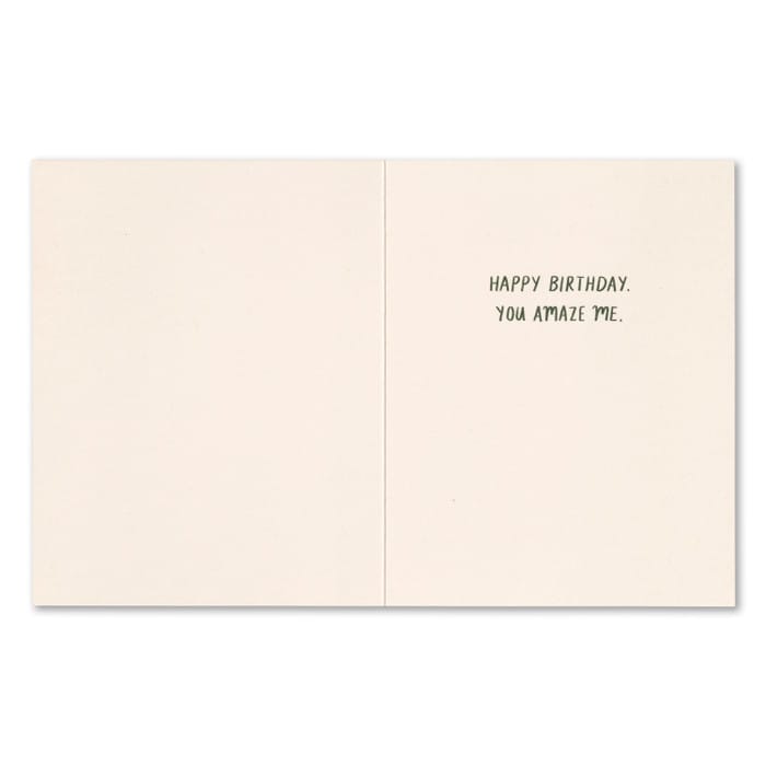 Each Year Makes You More Perfectly You Birthday Card