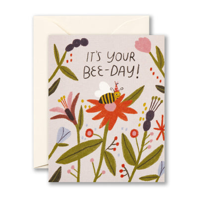 It's Your Bee-Day Birthday Card