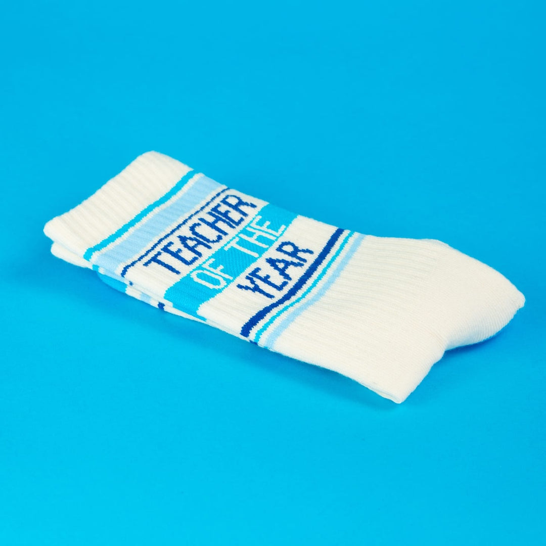 Teacher of the Year Premium Cotton Gym Socks
