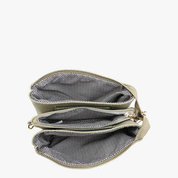 Riley Convertible Crossbody Bag - White