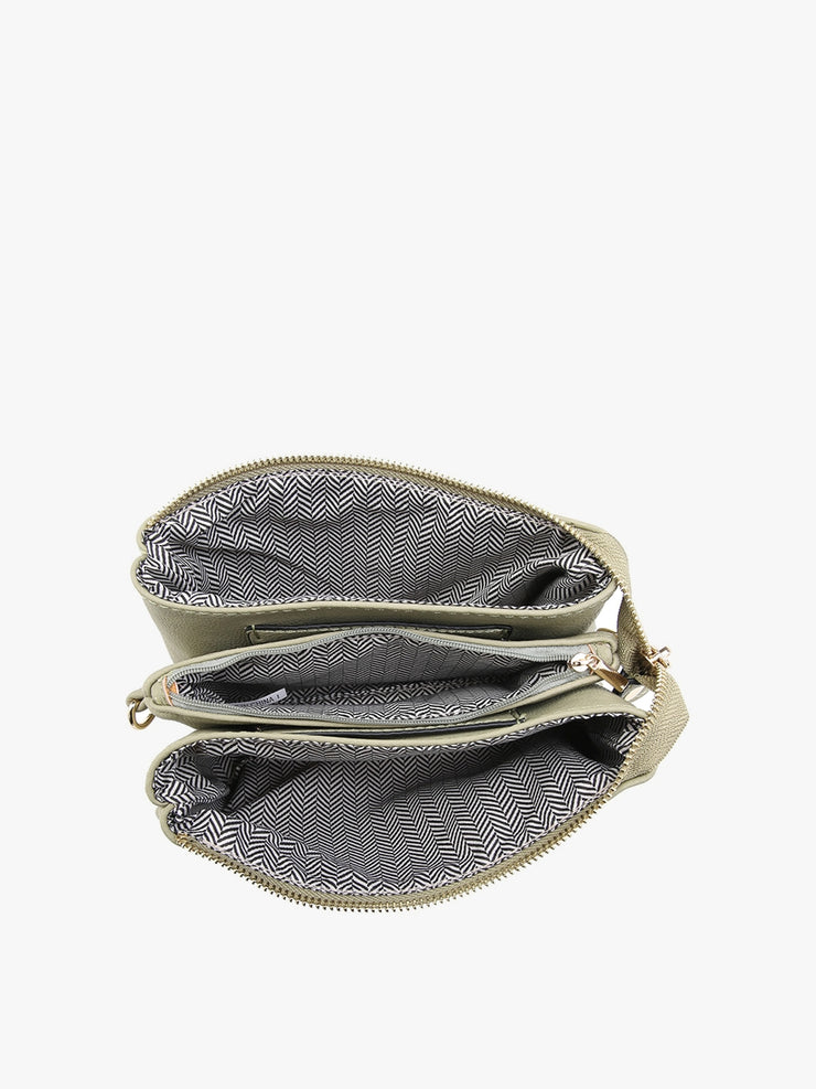 Riley Convertible Bag - Silver