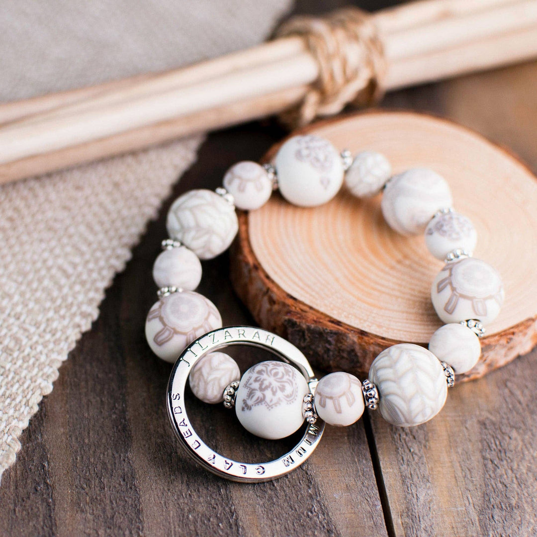 Jilzarah Linen Small Bead  Keychain Jilzarah Linen Small Bead  Keychain Accessories