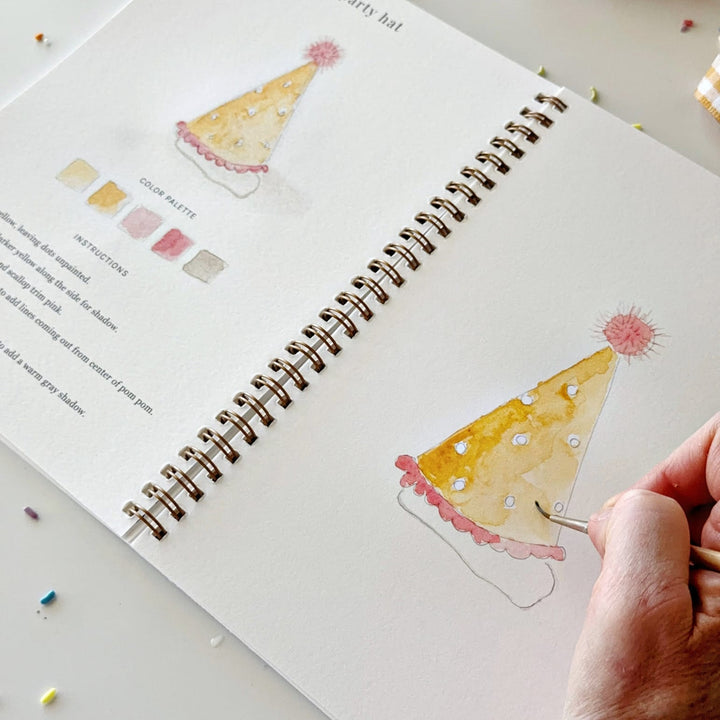 Emily Lex Studio Watercolor Celebrate Workbook Emily Lex Studio Watercolor Celebrate Workbook Books