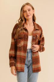 Snuggle-Up Plaid Shacket