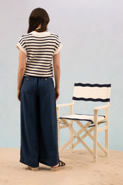 Shoreline Stripe Knit Top