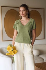 Everyday V-Neck Knit Top