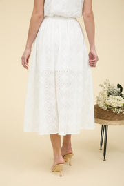 White Eyelet Celebration Set