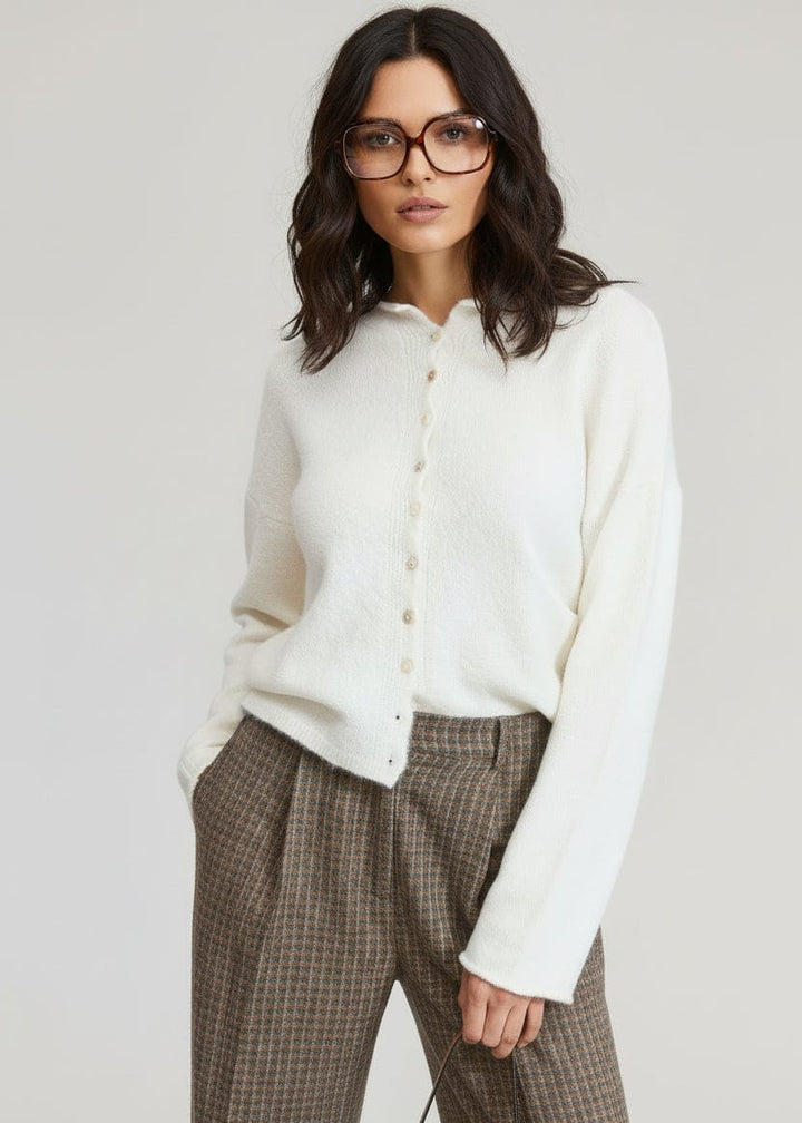 Wear-on-repeat Ivory Cardigan