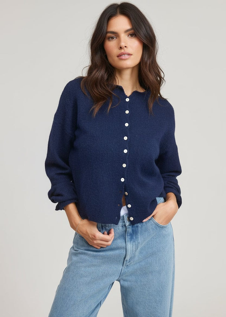 Wear-on-repeat Navy Cardigan