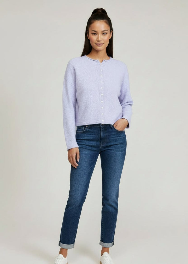Wear-on-repeat Hydrangea Blue Cardigan