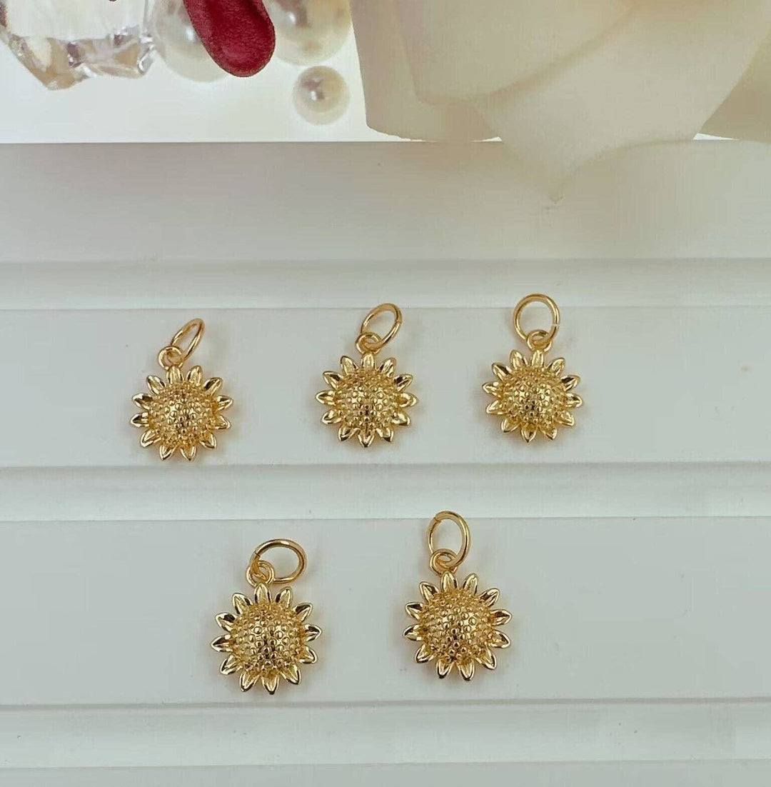 Sunflower Charm Sunflower Charm Charms