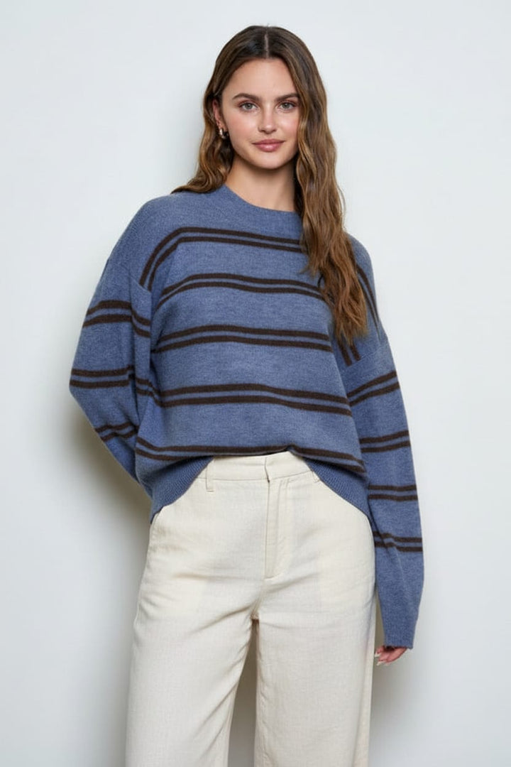 Prescott Striped Sweater