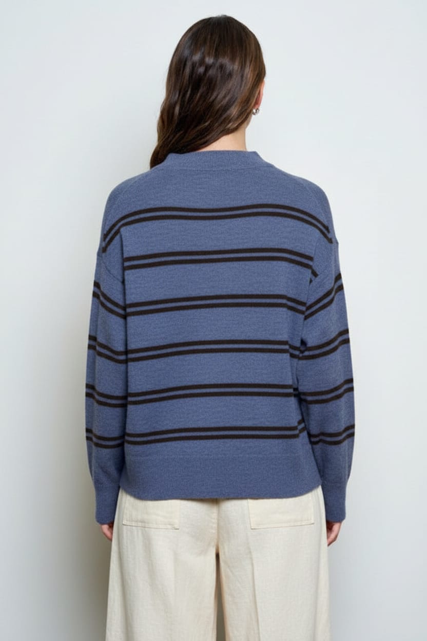 Prescott Striped Sweater