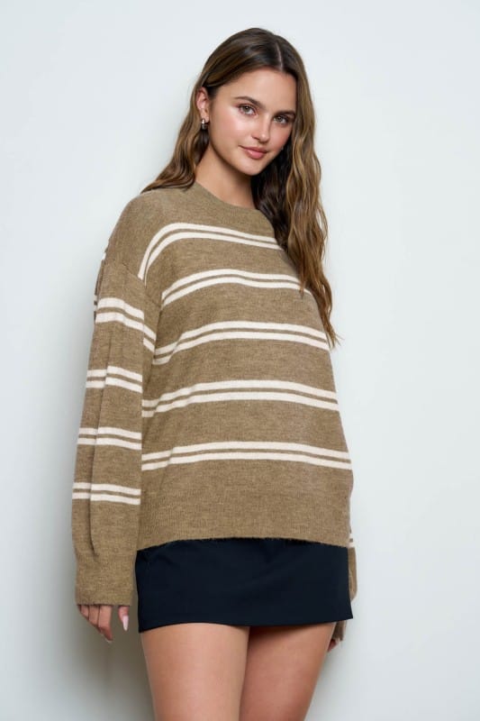 Prescott Striped Sweater