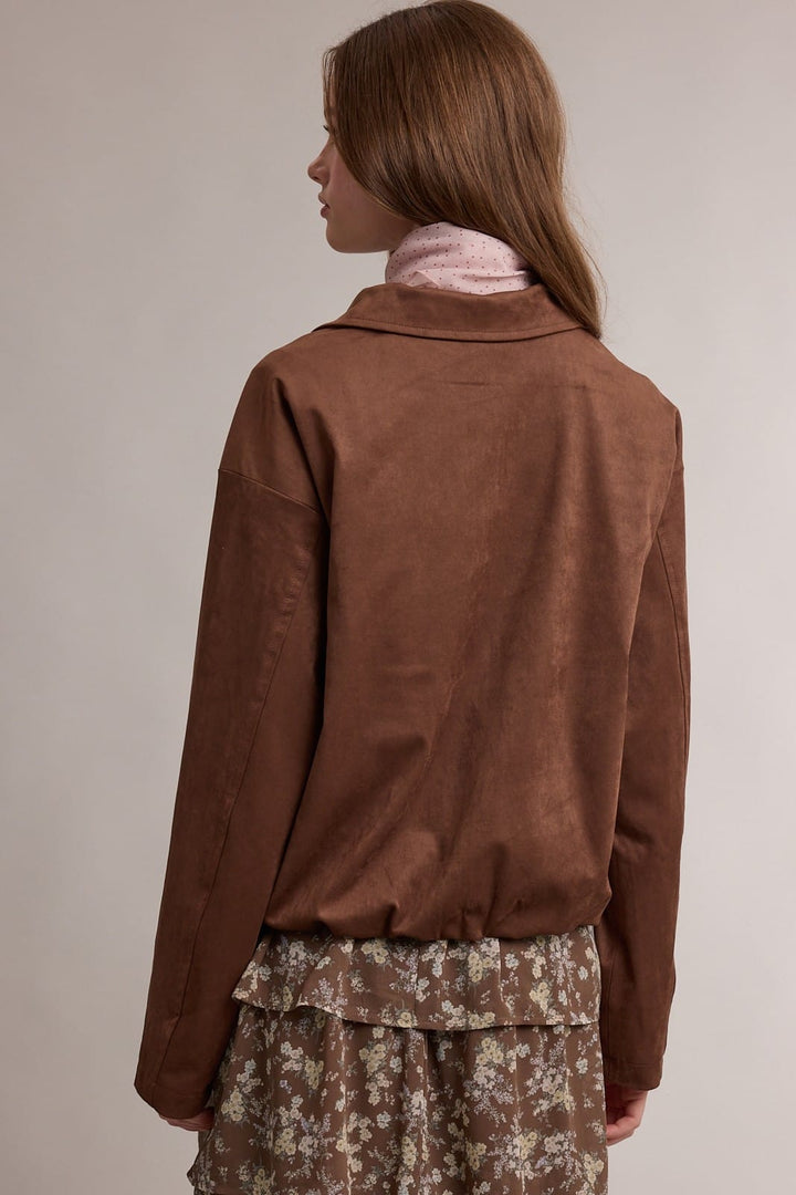 All Wrapped Up Chocolate Cape Sweater All Wrapped Up Chocolate Cape Sweater | Knit Cape Top Tops