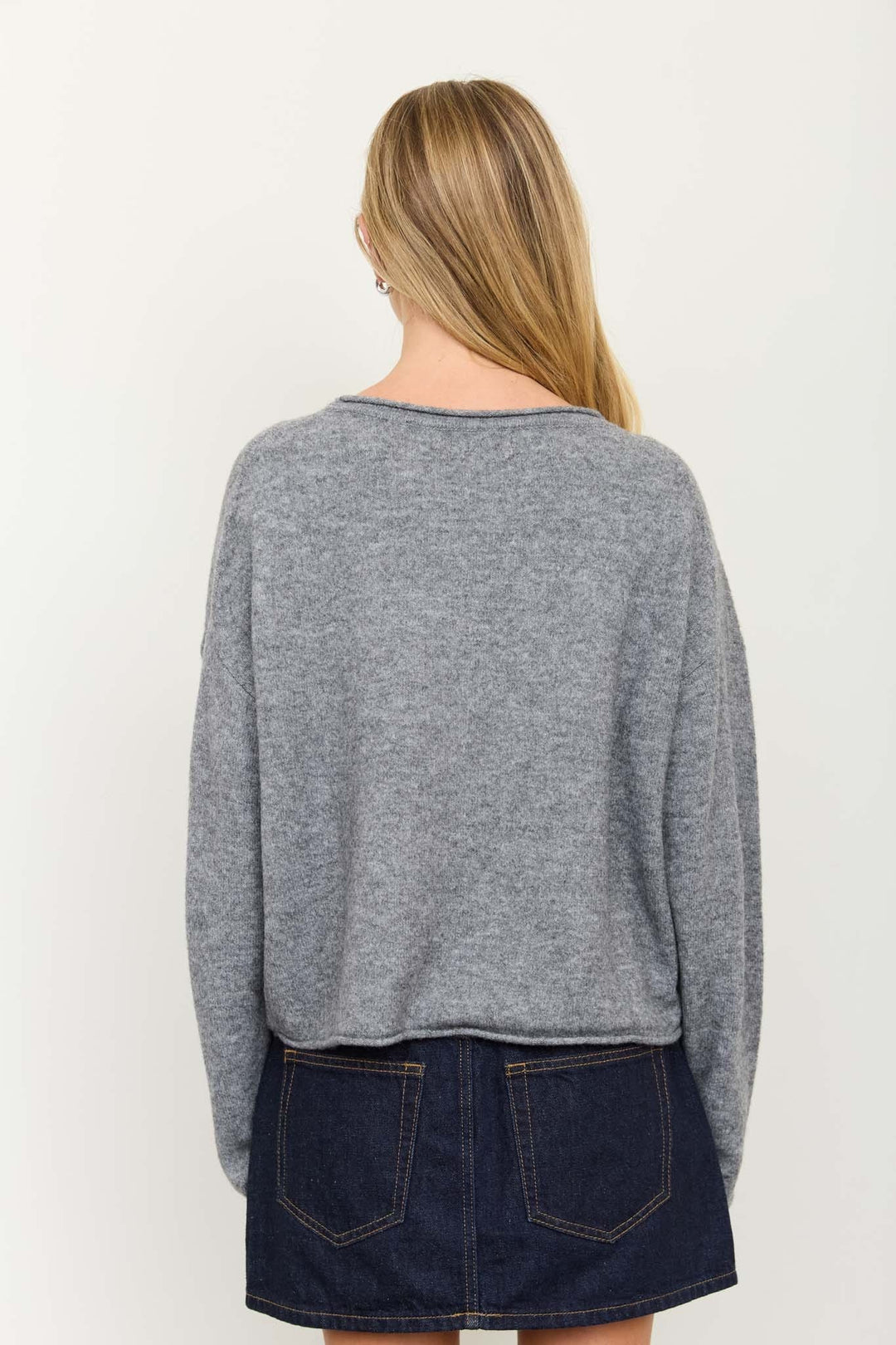 Always Cozy Rolled Neck Sweater Always Cozy Rolled Neck Sweater | Relaxed Wool Blend Tops