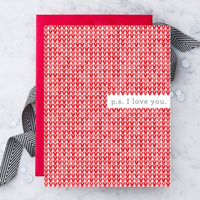 PS I Love You Greeting Card