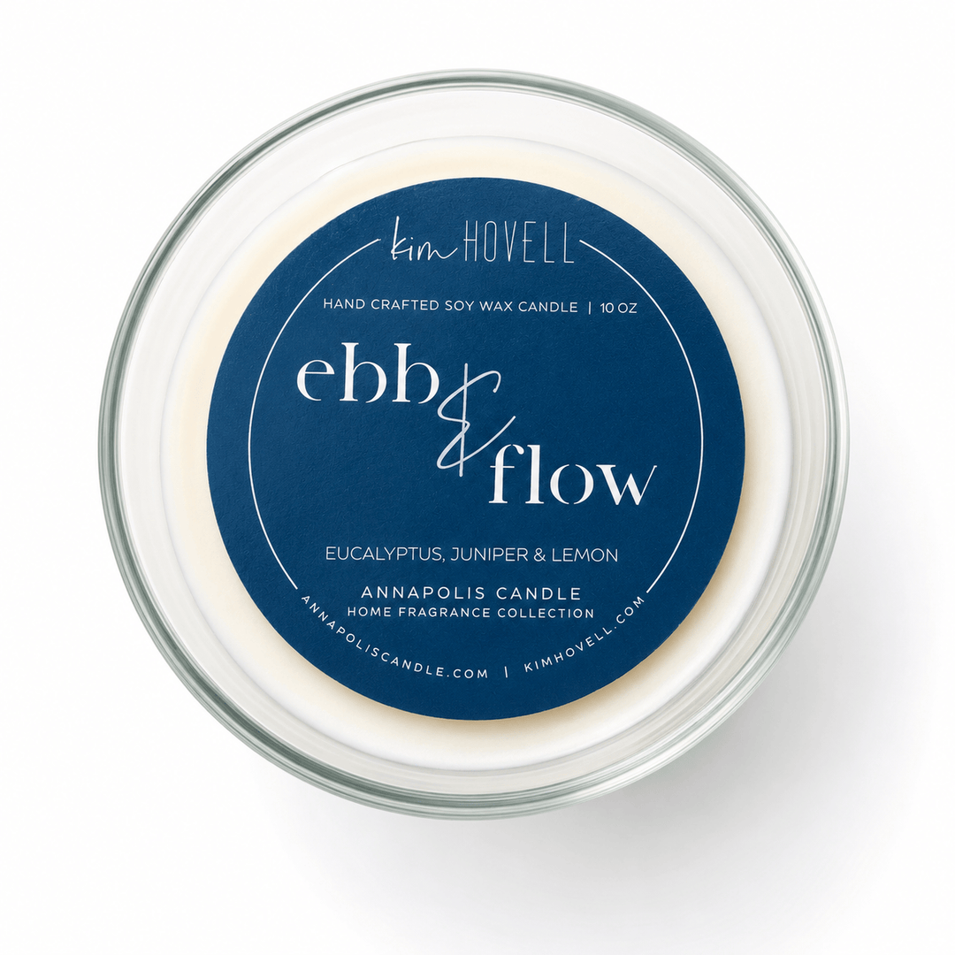Ebb &amp; Flow Luminary Candle – Kim Hovell x Annapolis Candle