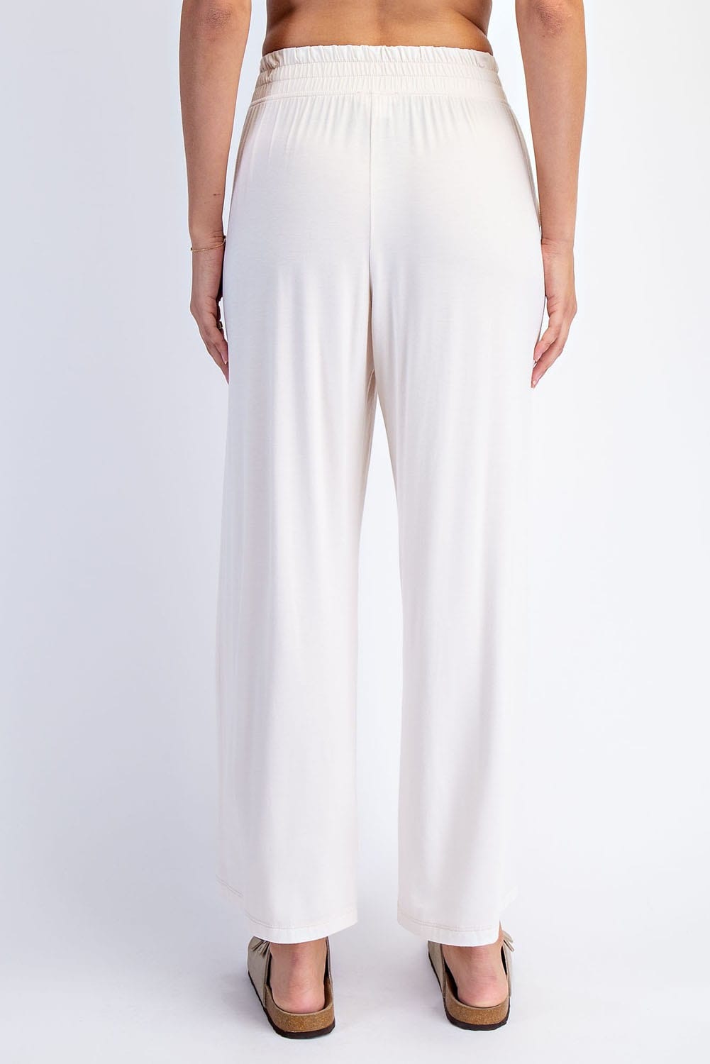Cloud Nine Ivory Cropped Pant