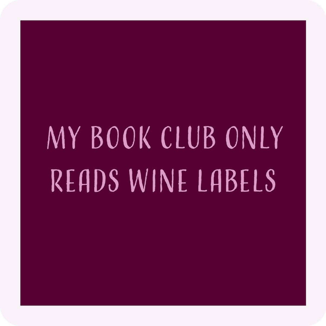 Book Club Funny Coaster