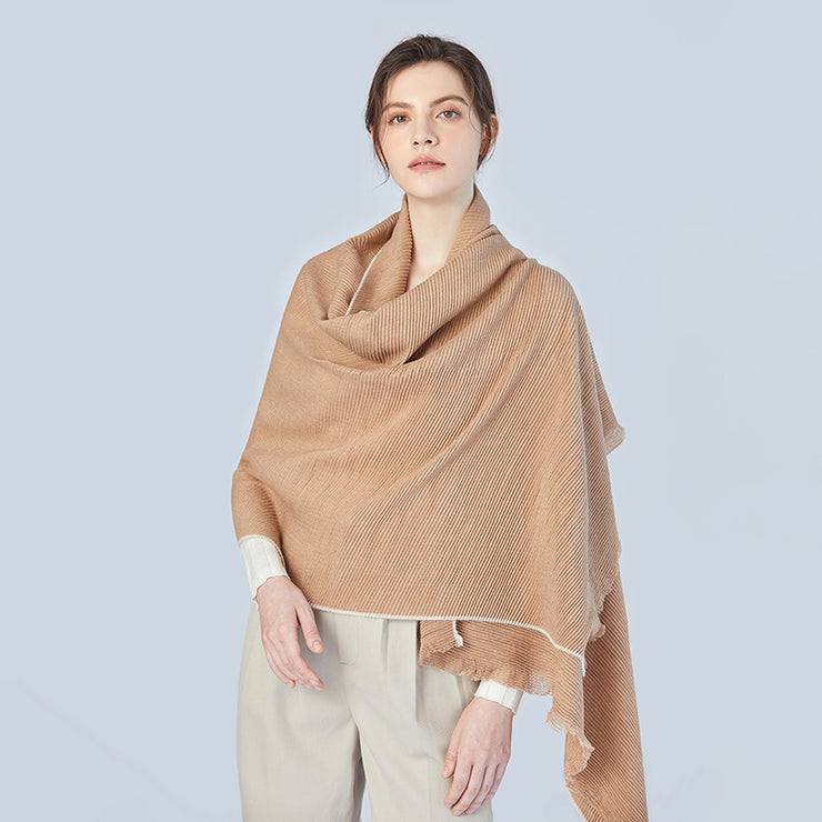 Pleated Perfection Scarf Wrap