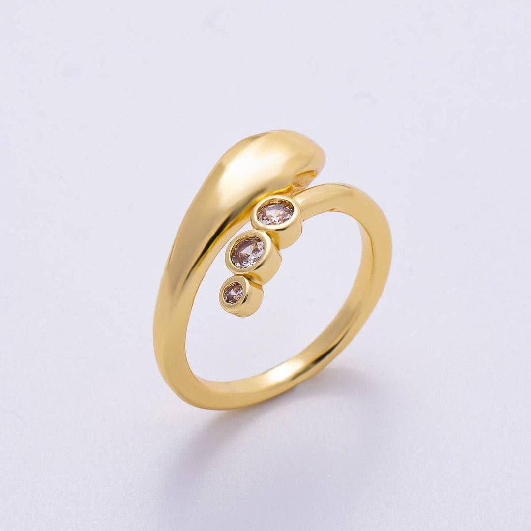 Triple Dot Adjustable Ring
