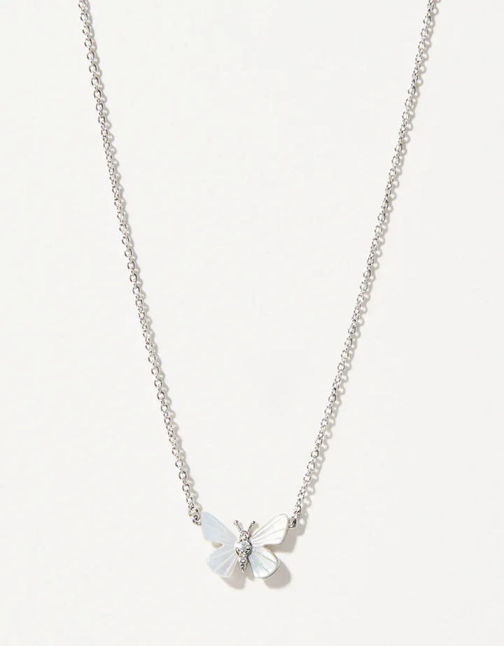 Spartina 449 Transformation Mother of Pearl Monarch Necklace