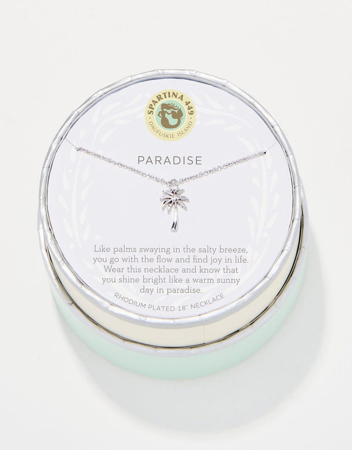 Spartina 449 Sea La Vie Paradise Palm Tree Necklace