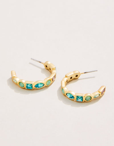 Spartina 449 Shine Bright Sea Foam Hoops