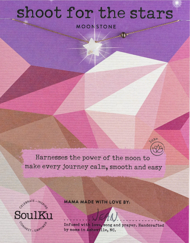 Soulku Moonstone Shoot For the Stars Necklace