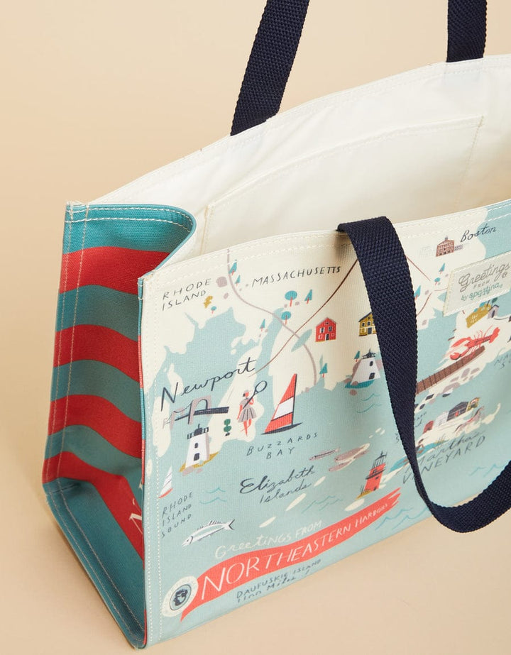 Spartina 449 Northeastern Harbors Market Tote