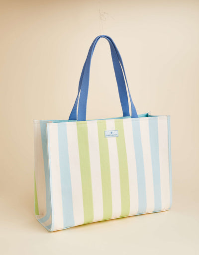 Spartina 449 Market Tote Overboard Stripe