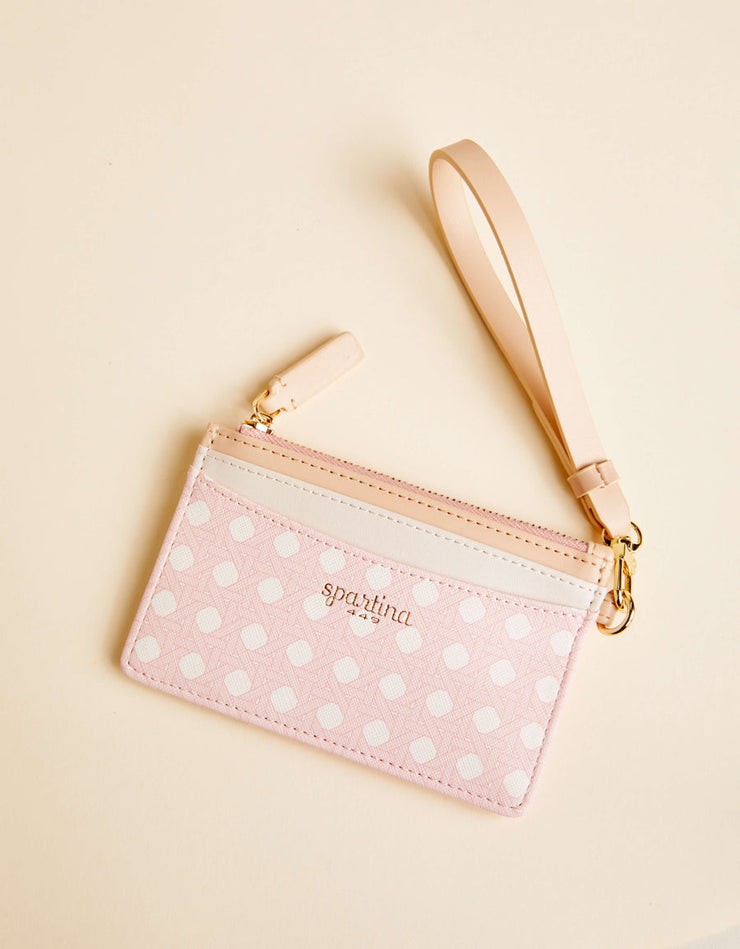 Spartina 449 Slimcard Coinpurse Pink Cane