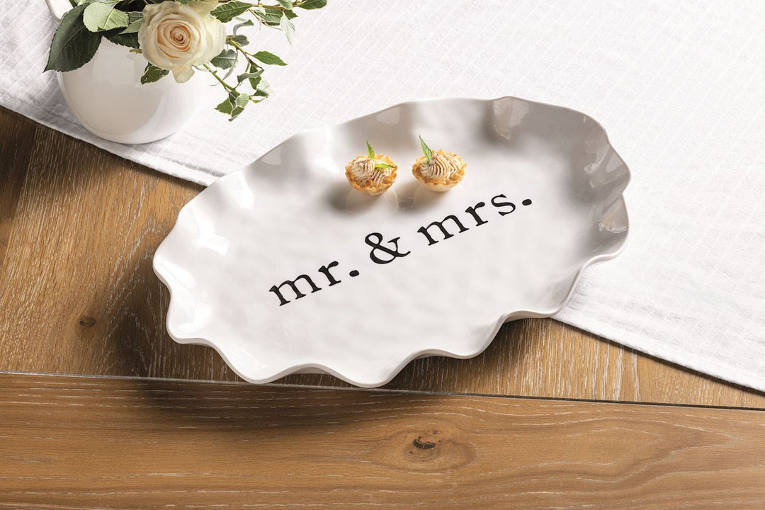 Mr &amp; Mrs Melamine Platter