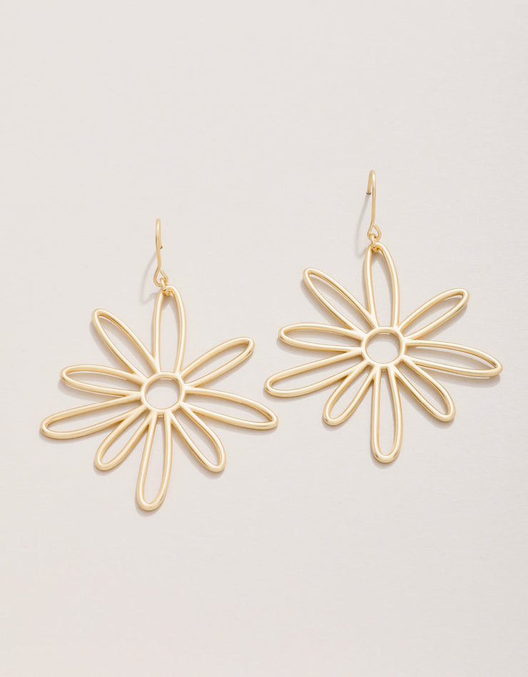 Spartina 449 Happy Daisy Earrings Gold