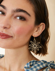 Spartina 449 Happy Daisy Earrings Gold