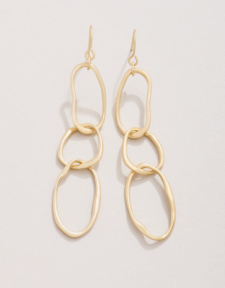 Spartina 449 River Club Earrings Gold