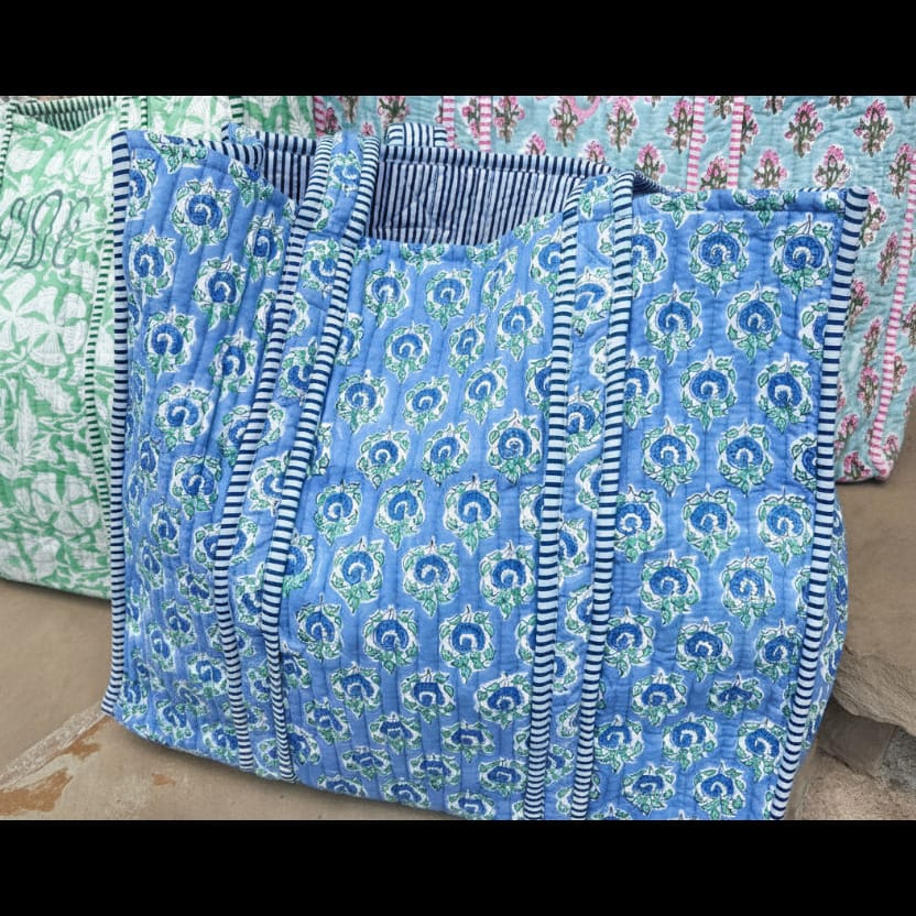 Carry All Quilted Tote Bag