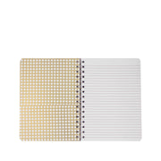 Lilly Pulitzer Gold Metallic Bon Vivants Mini Notebook