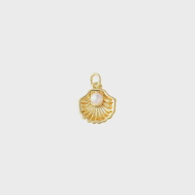 Oyster Pearl Charm