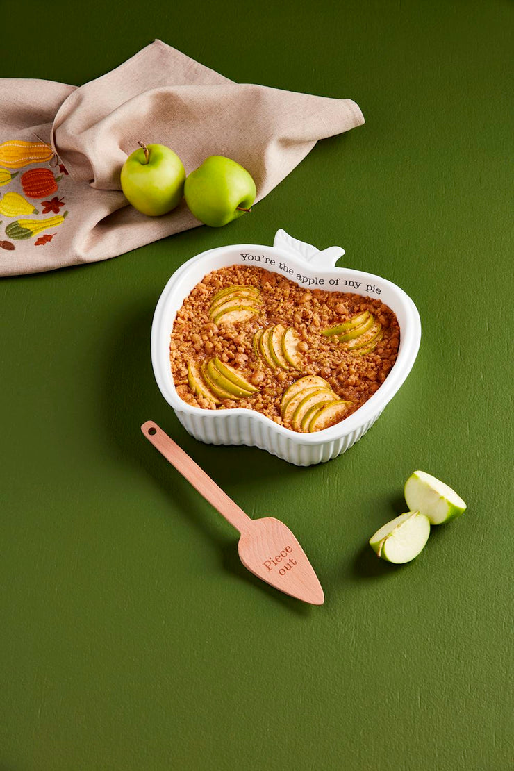 Apple Crumble Pie Recipe Baking Set